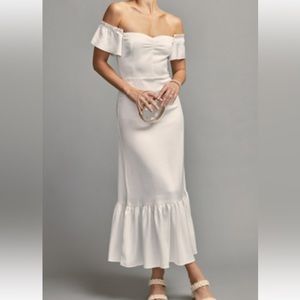 NWT White Francesca’s Dress